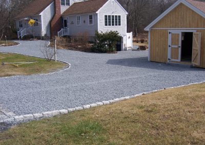 Cobblestone, Blue Stone Driveway